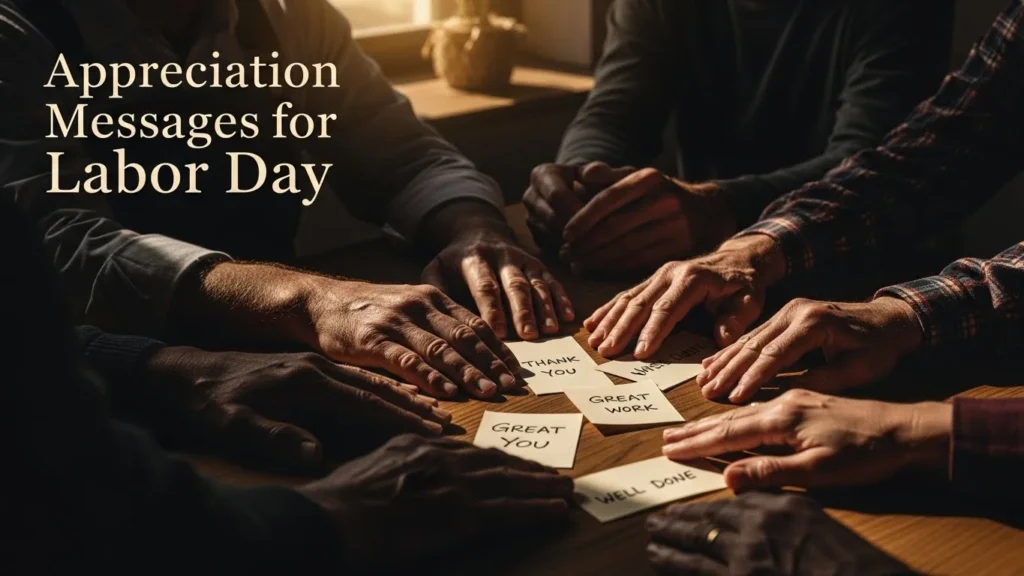 Appreciation Messages for Labor Day