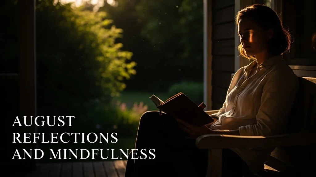 August Reflections and Mindfulness