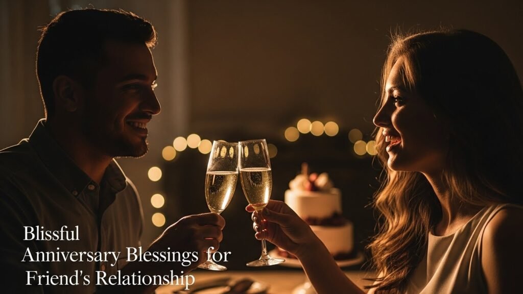 Blissful Anniversary Blessings for Friend’s Relationship