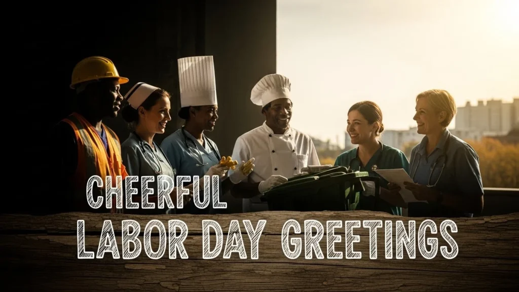 Cheerful Labor Day Greetings