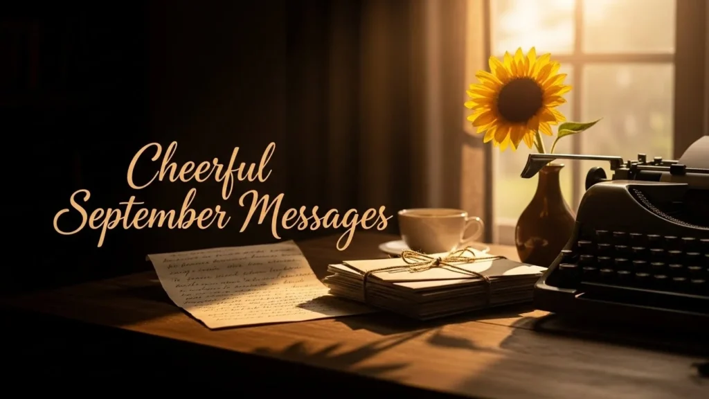 Cheerful September Messages