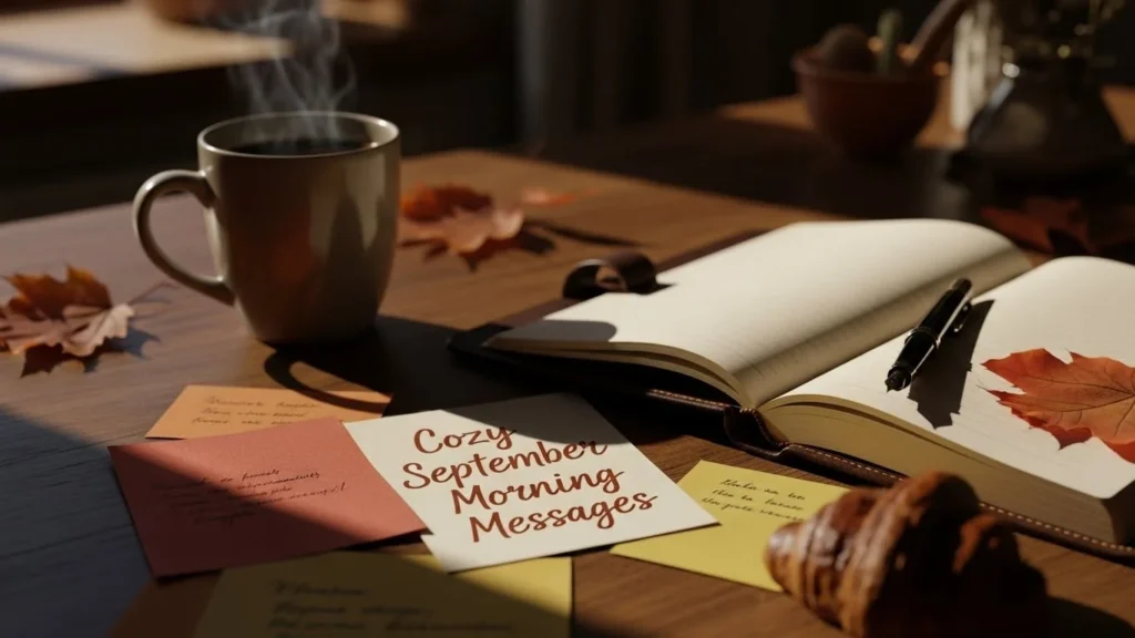 Cozy September Morning Messages