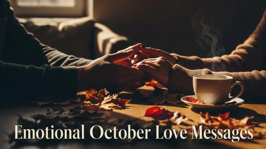 Emotional October Love Messages