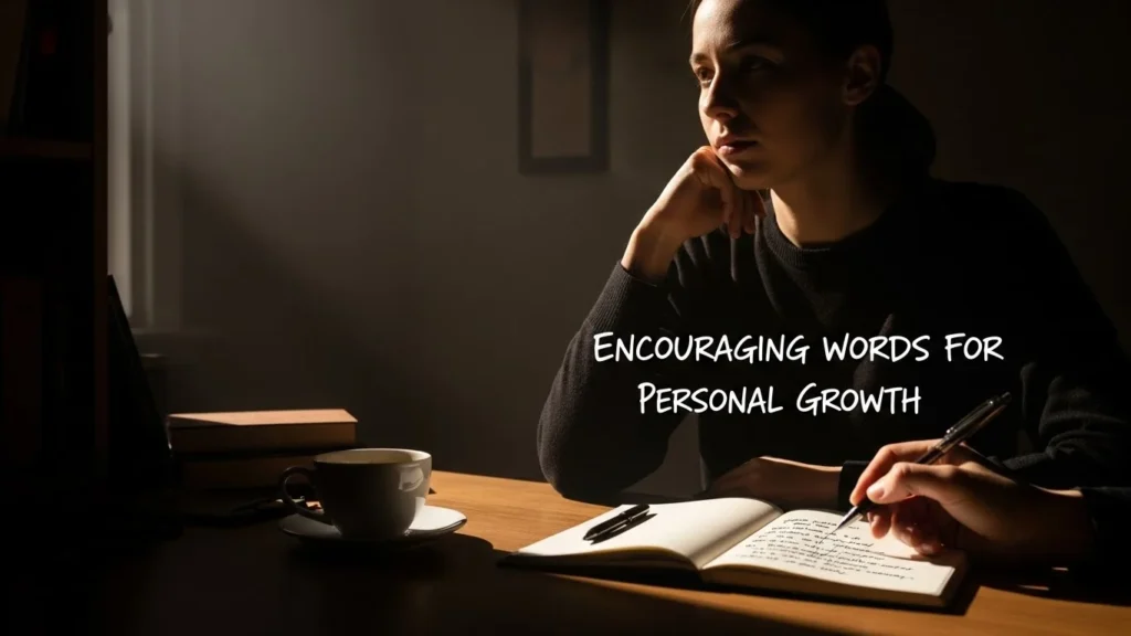 Encouraging Words for Personal Growth