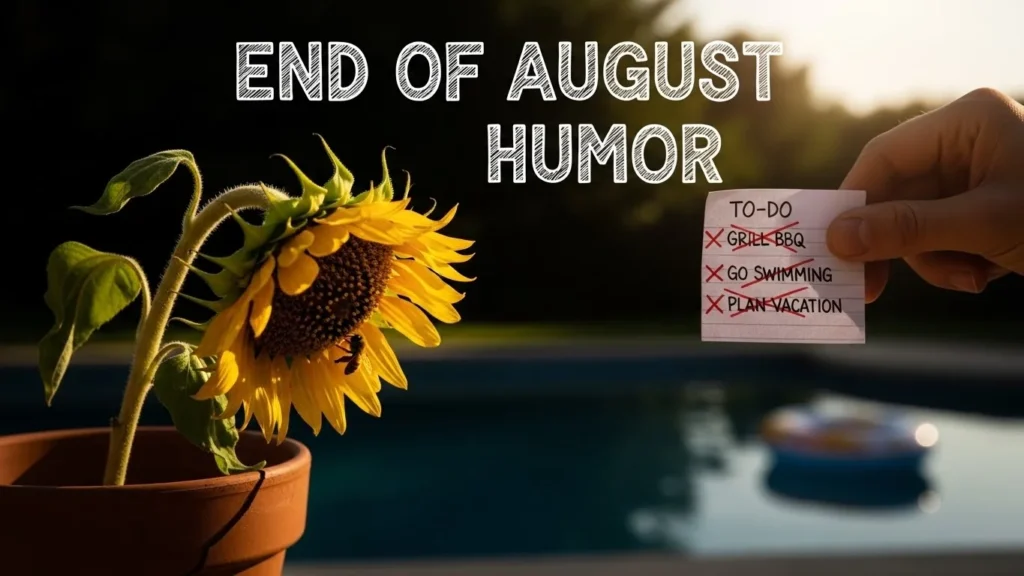 End of August Humor