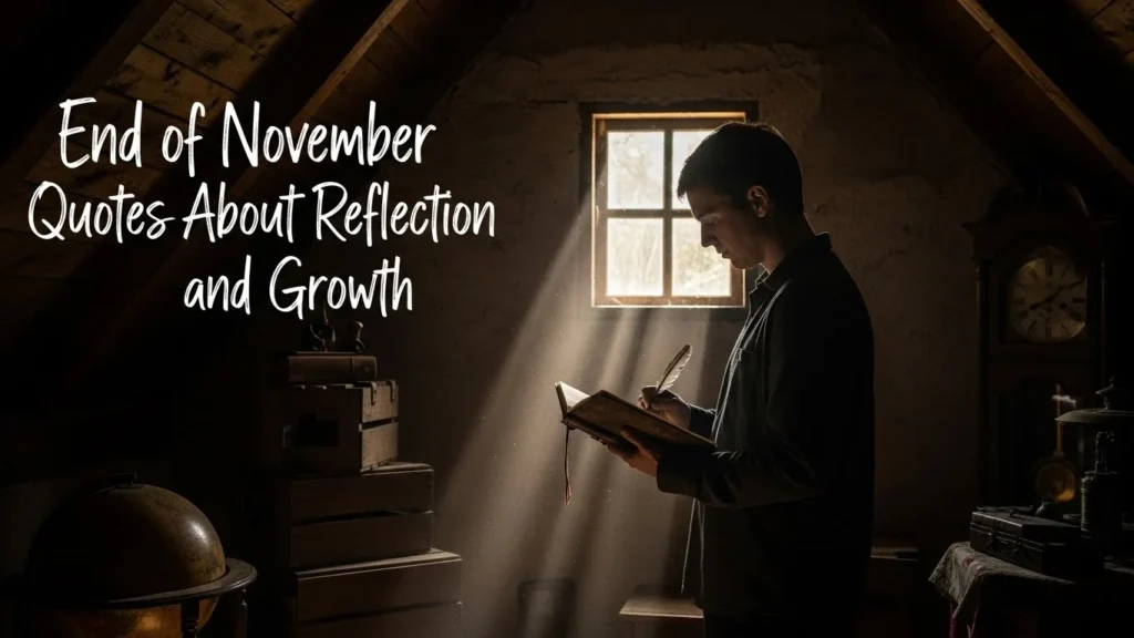 End of November Quotes About Reflection and Growth