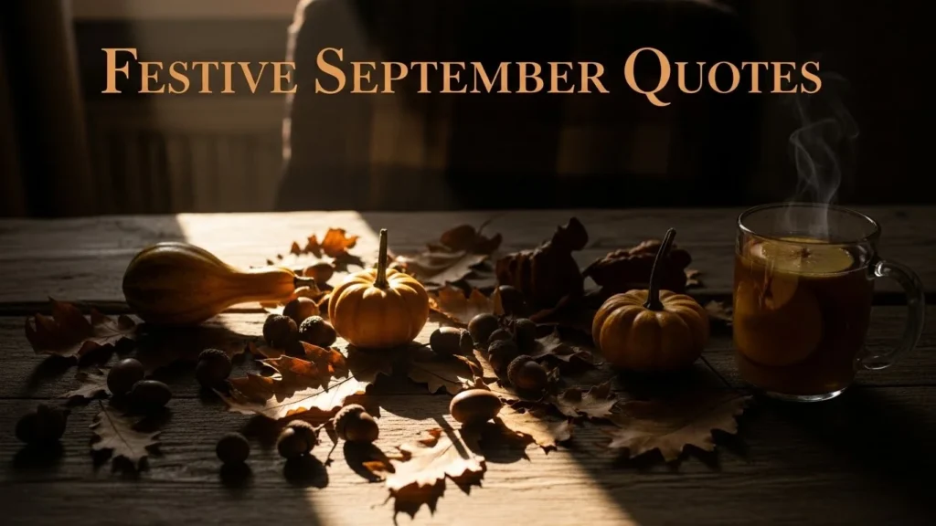 Festive September Quotes