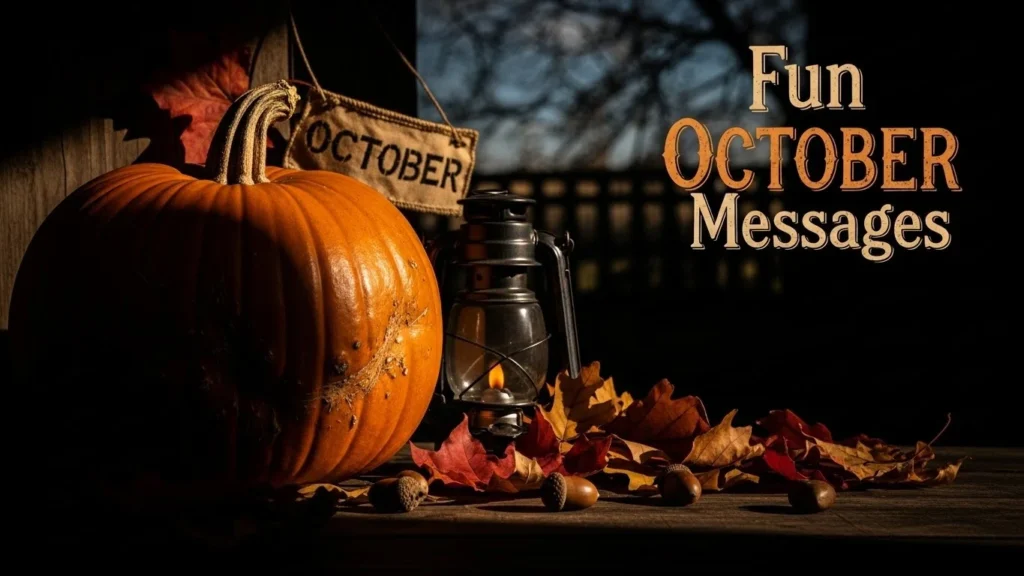 Fun October Messages