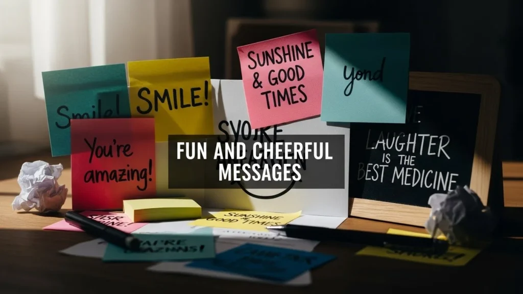 Fun and Cheerful Messages