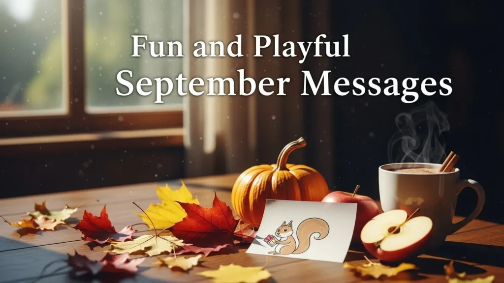 Fun and Playful September Messages
