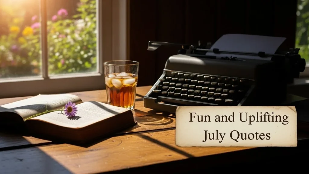 Fun and Uplifting July Quotes