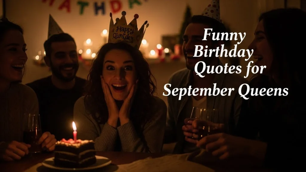 Funny Birthday Quotes for September Queens