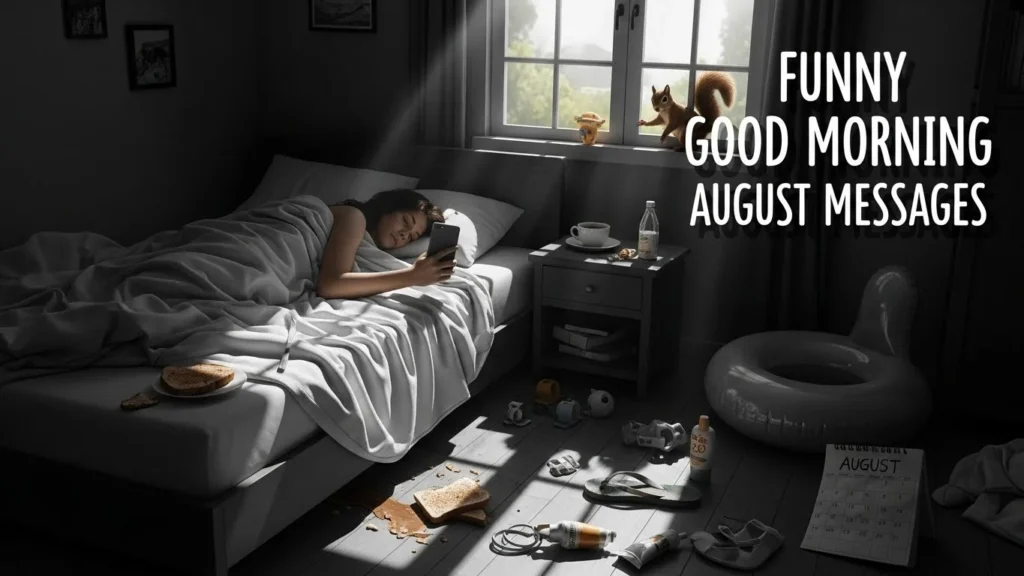 Funny Good Morning August Messages