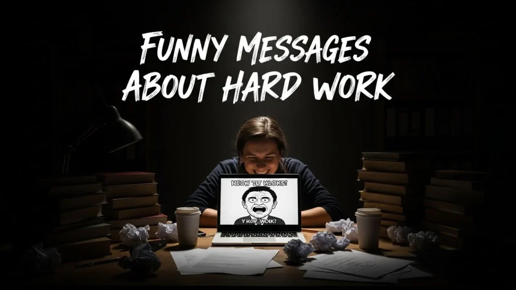 Funny Messages About Hard Work