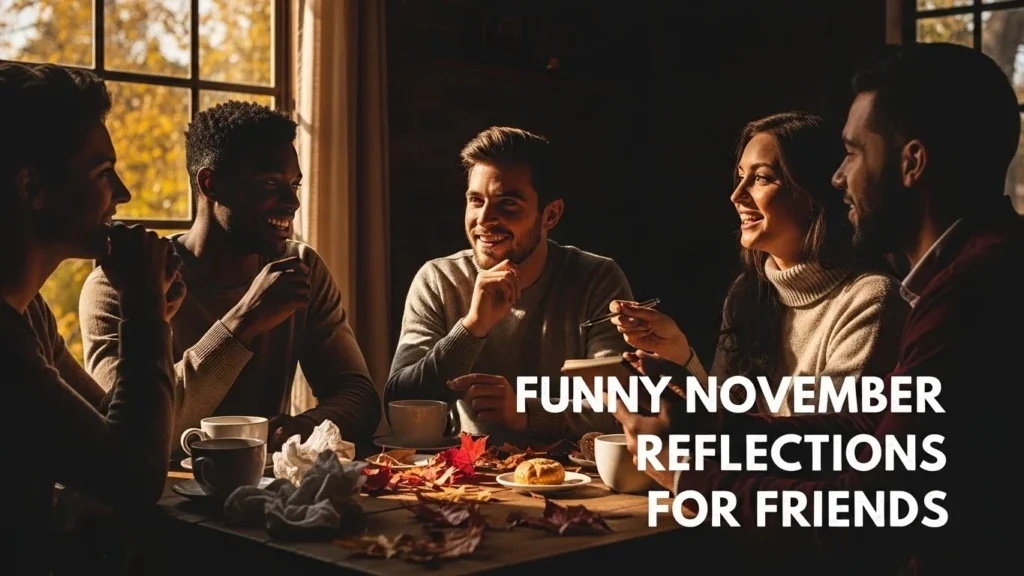 Funny November Reflections for Friends