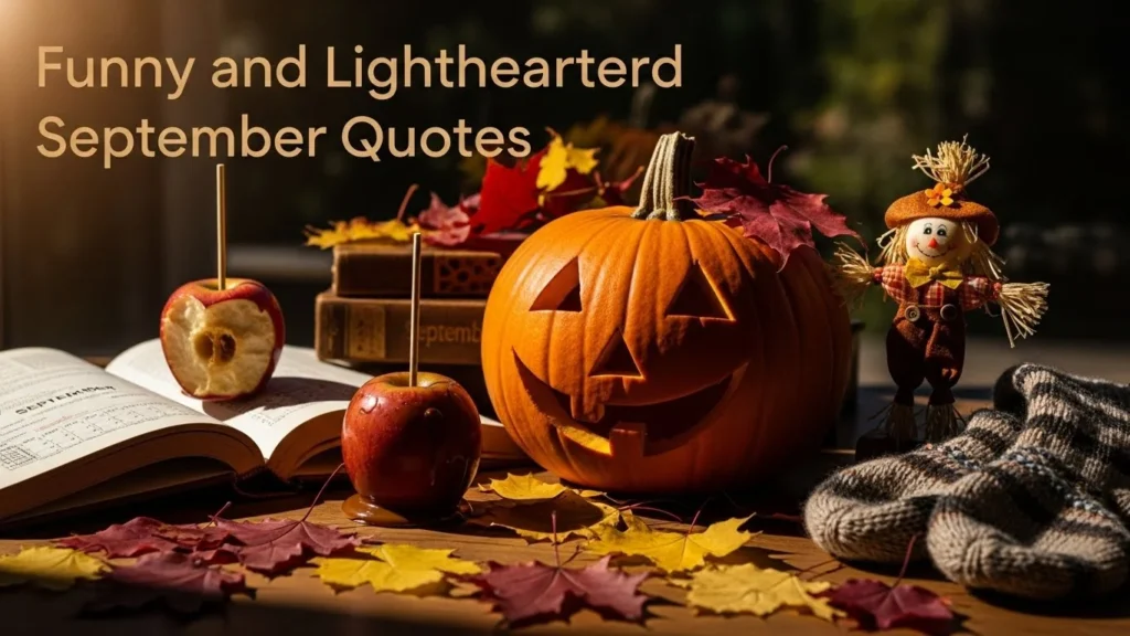 Funny and Lighthearted September Quotes