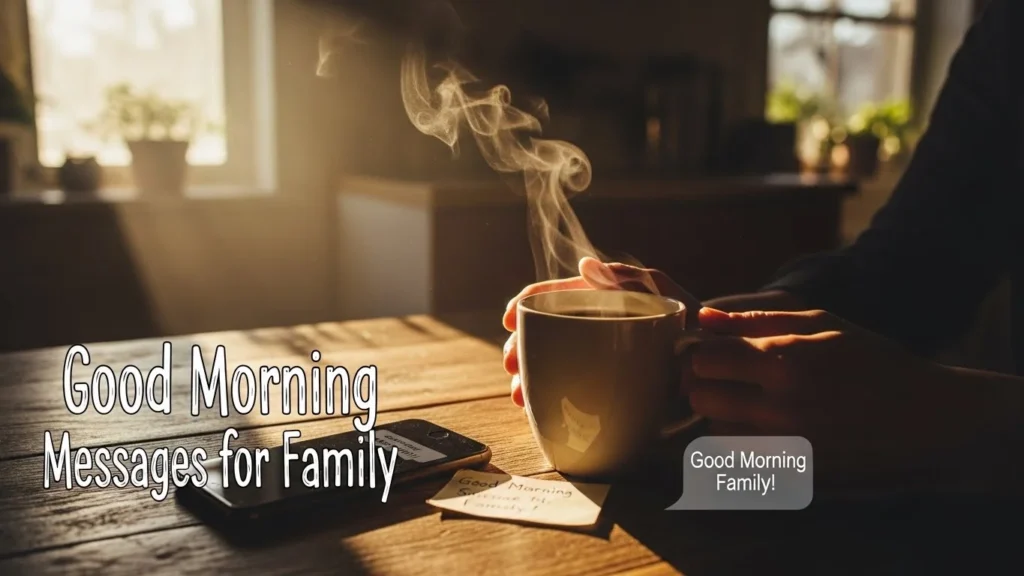 Good Morning Messages for Family