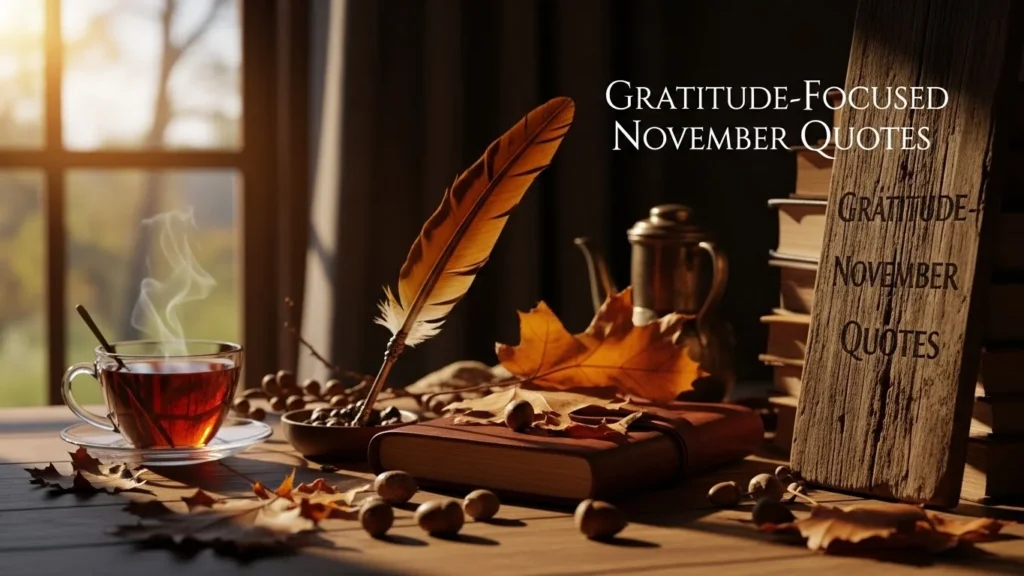 Gratitude-Focused November Quotes