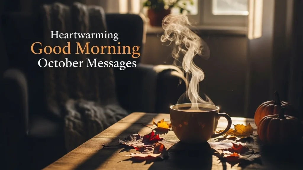 Heartwarming Good Morning October Messages