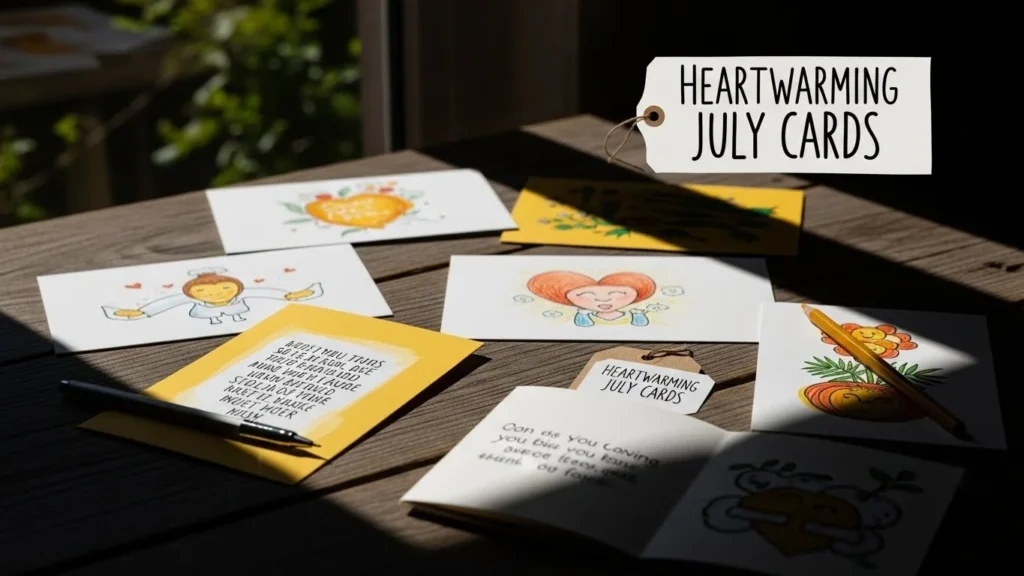 Heartwarming July Cards