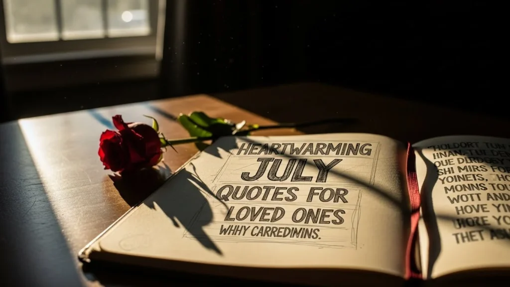 Heartwarming July Quotes for Loved Ones