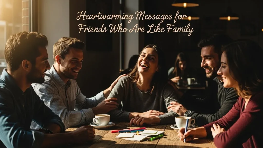 Heartwarming Messages for Friends Who Are Like Family