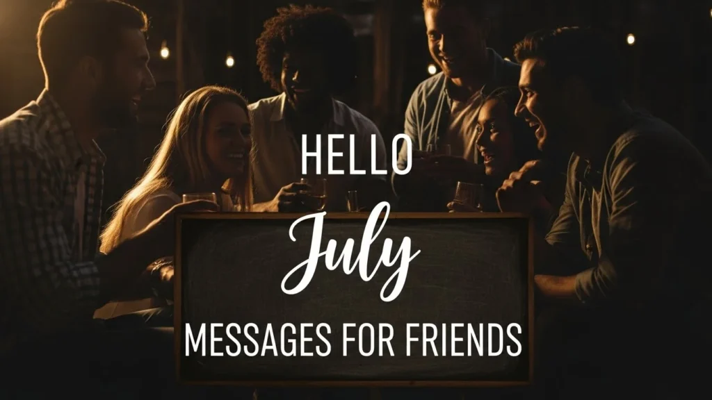 Hello July Messages for Friends