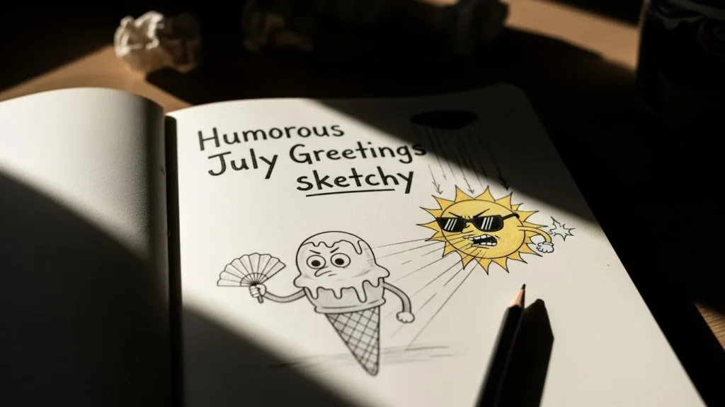 Humorous July Greetings