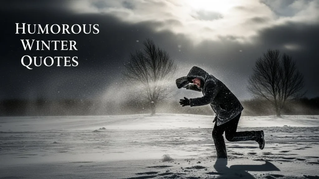 Humorous Winter Quotes