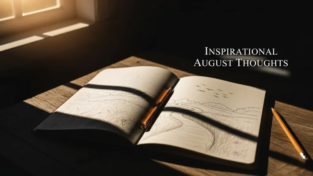 Inspirational August Thoughts
