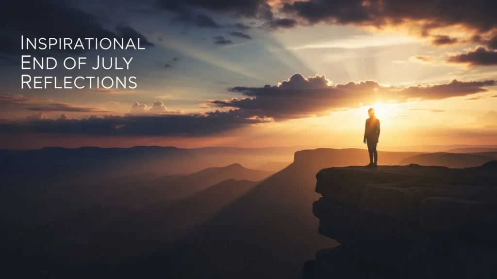 Inspirational End of July Reflections
