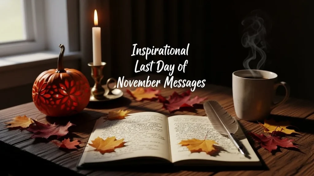 Inspirational Last Day of November Messages