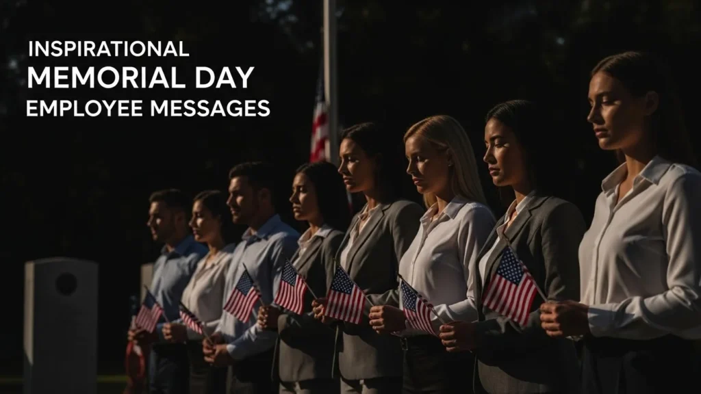 Inspirational Memorial Day Employee Messages