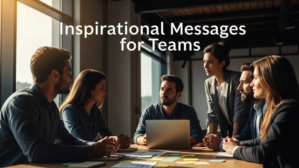 Inspirational Messages for Teams