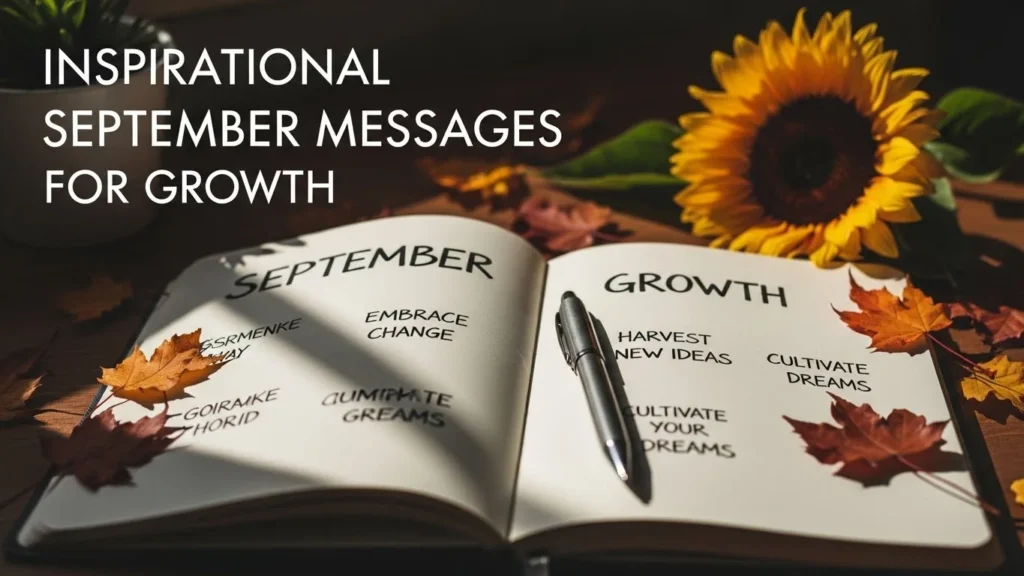 Inspirational September Messages for Growth