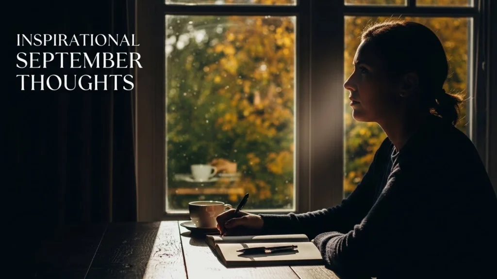 Inspirational September Thoughts