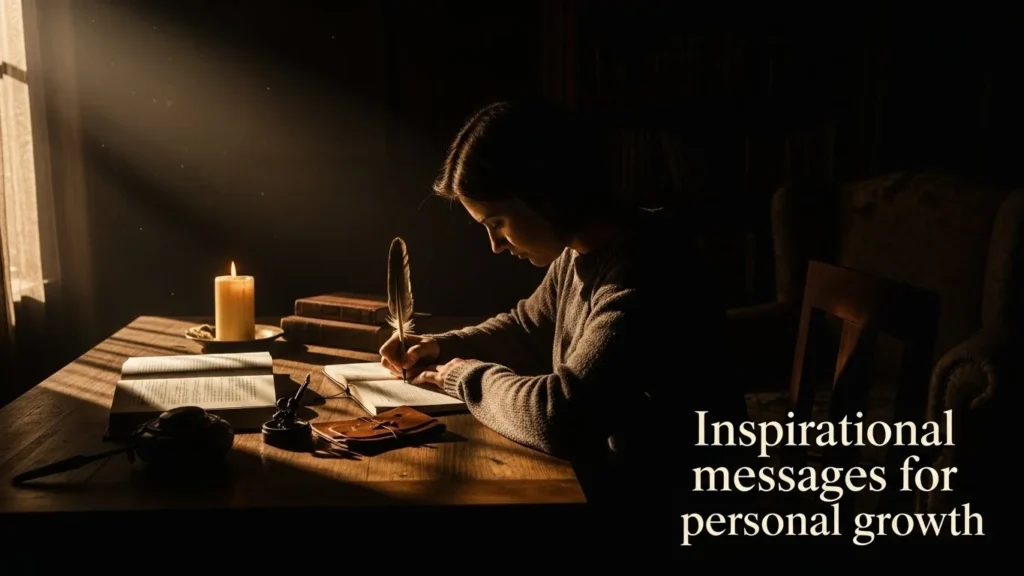 Inspirational messages for personal growth
