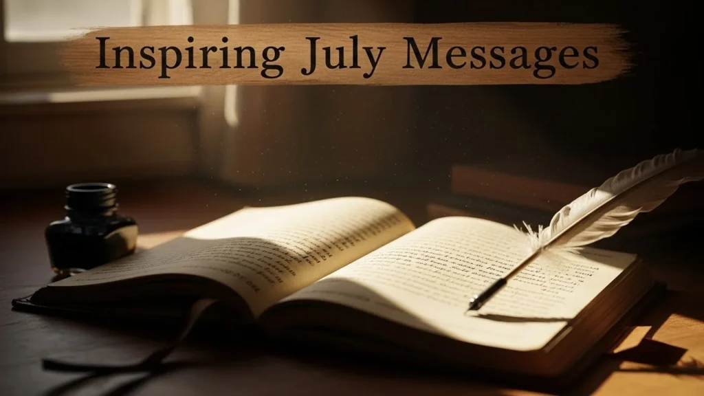 Inspiring July Messages