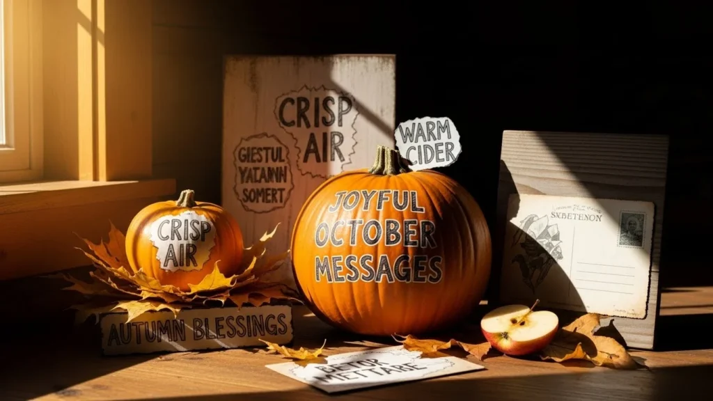 Joyful October Messages