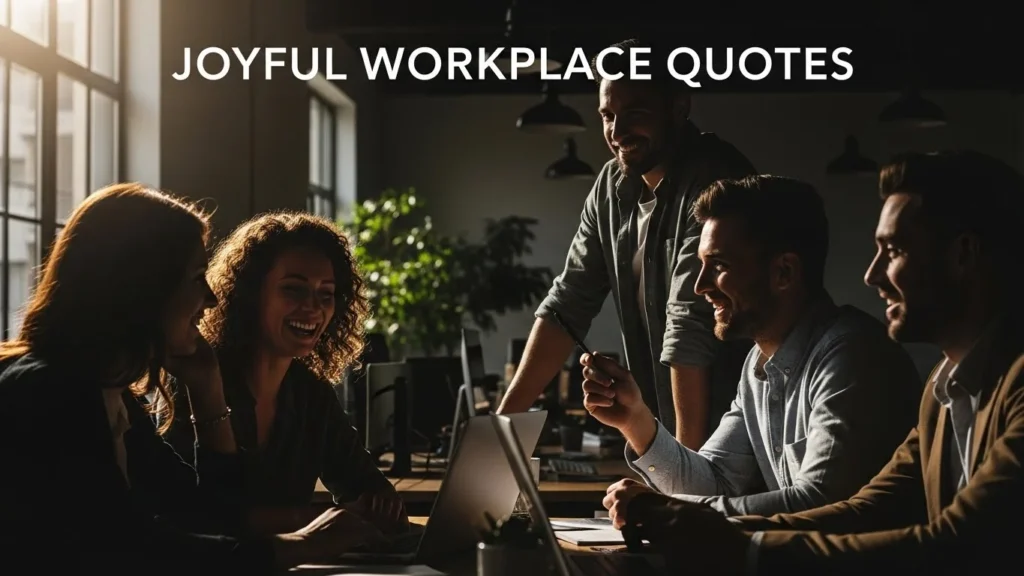 Joyful Workplace Quotes