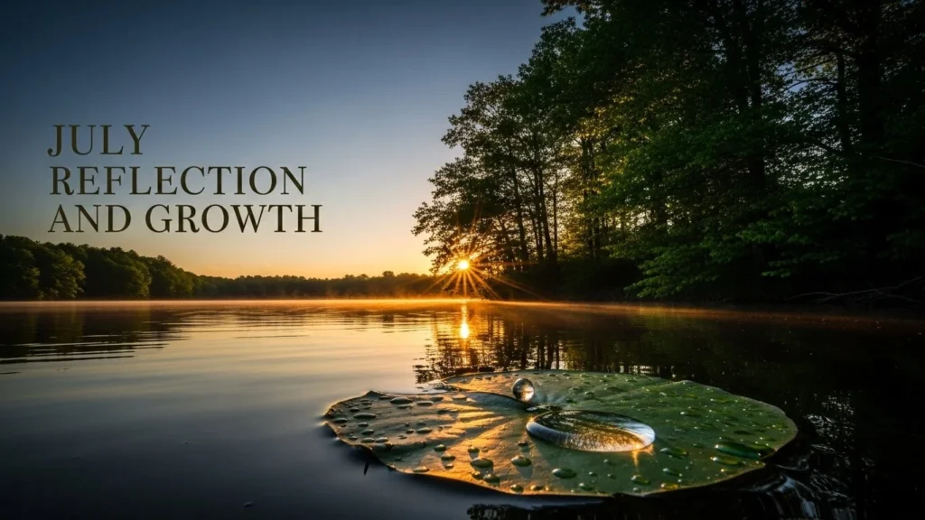 July Reflection and Growth