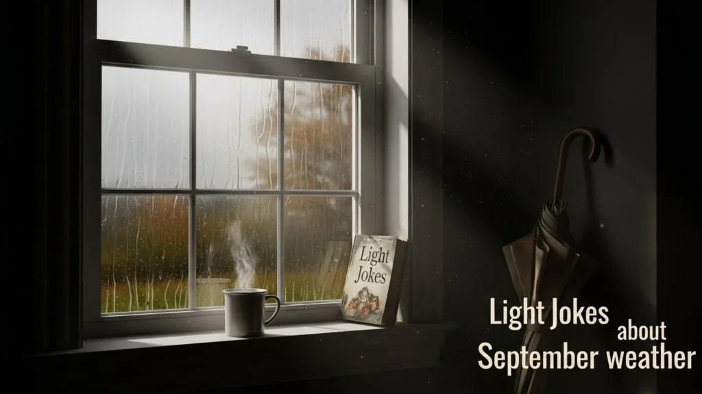 Light jokes about September weather