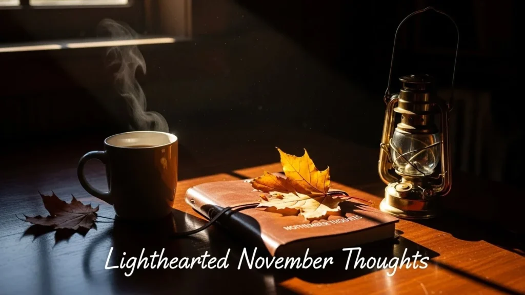Lighthearted November Thoughts