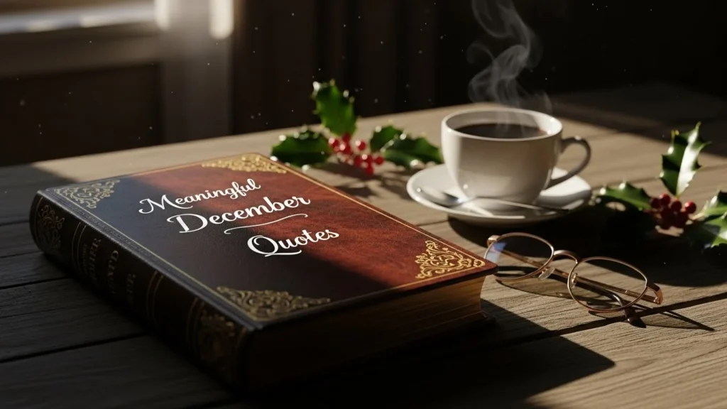 Meaningful December Quotes