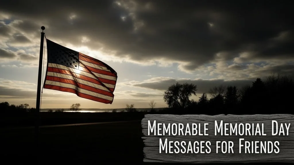 Memorable Memorial Day Messages for Friends