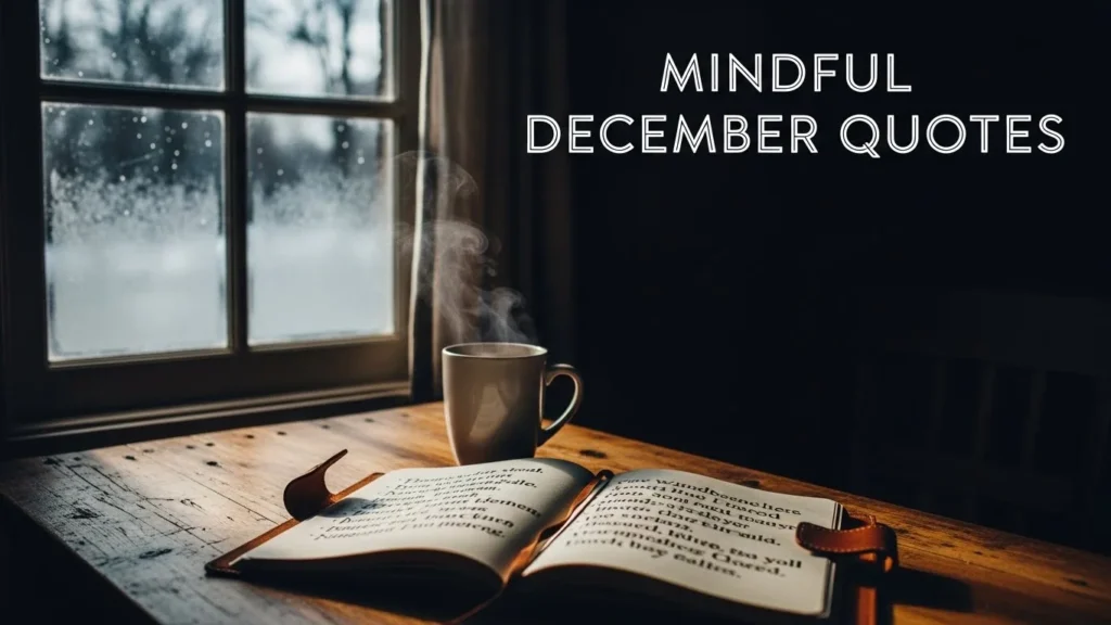 Mindful December Quotes