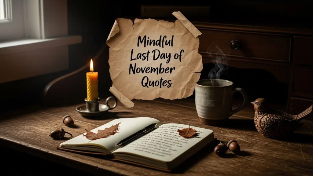 Mindful Last Day of November Quotes