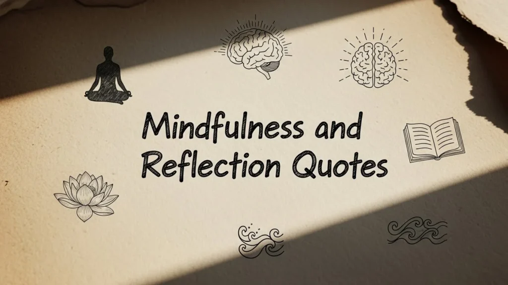 Mindfulness and Reflection Quotes