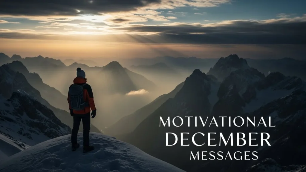 Motivational December Messages