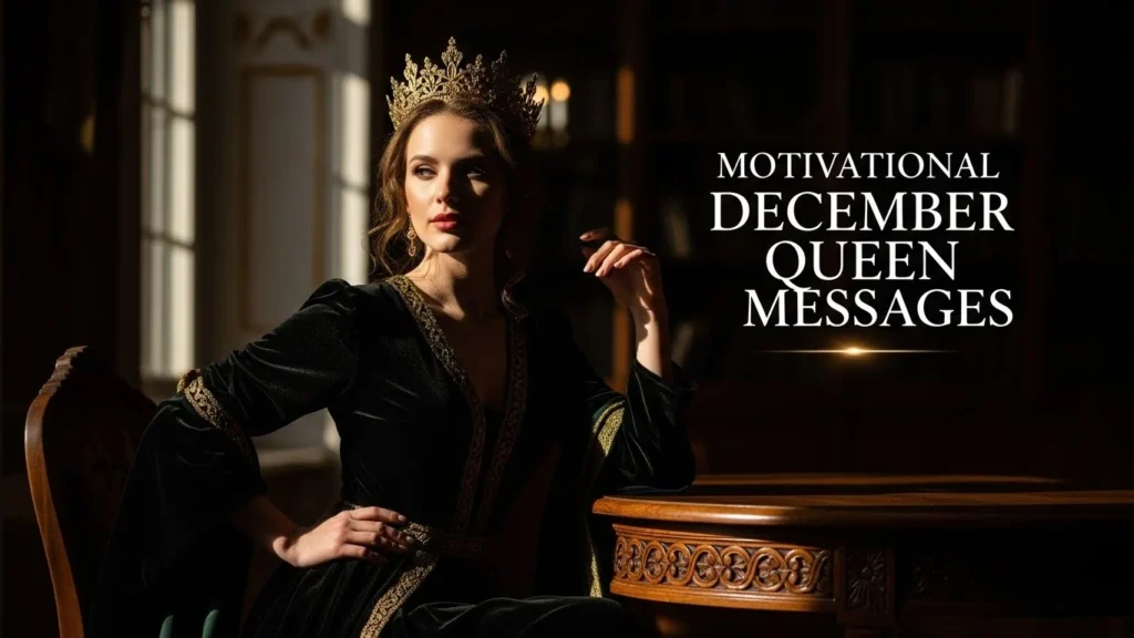 Motivational December Queen Messages